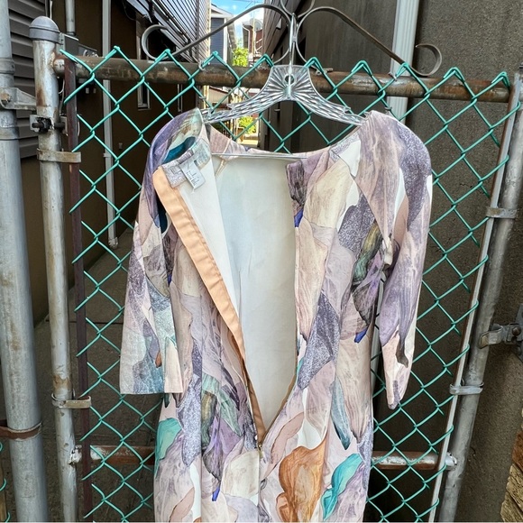 H&M Midi Tailored Dress 3/4 sleeves 6 - Picture 13 of 16